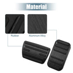 Gas Brake Pedal Cover Kit for Honda Civic (2016–2021) Black