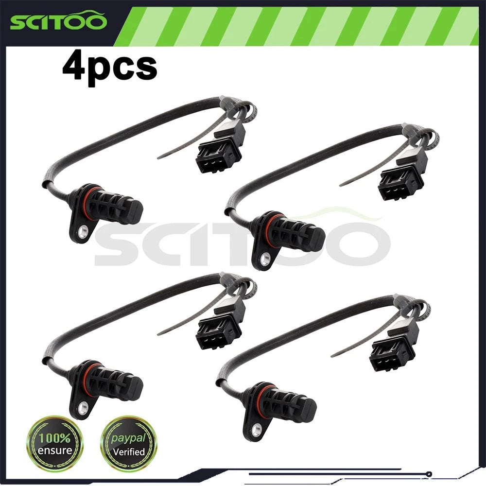 4PC Crankshaft Position Sensor for Kia Forte (2010–2013) L4 Engine