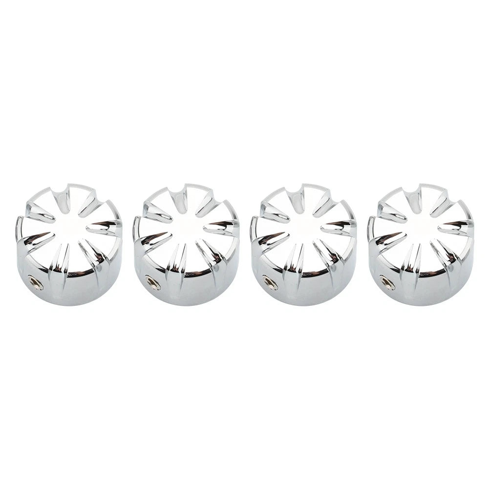 Set of 4 Billet Machined Head Bolt Cover Caps for Triumph T120 Thruxton Scrambler (2016–2023)