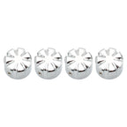 Set of 4 Billet Machined Head Bolt Cover Caps for Triumph T120 Thruxton Scrambler (2016–2023)