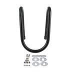 2X 6.5" Wide Tire Wheel Chock Quick Release Mount Hardware Kit