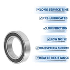 Deep Groove Ball Bearing 6804VV for Scooter Skateboard (20x32x7mm)