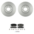 Bosch QuietCast Front Rotors & Ceramic Brake Pads for Amanti XG350 (2004–2006)