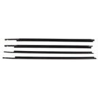 Set of 4 Weatherstrip Window Molding Trim Seals for Toyota Sequoia (2008–2020)