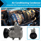 Air Conditioning Compressor for Toyota Landcruiser HDJ100R (1998–2007)