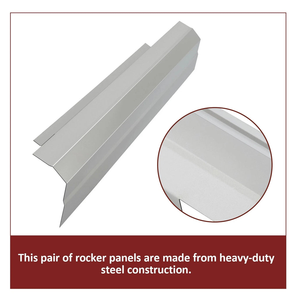 Slip-on Rocker Panels for Chevy Silverado 1500 (2007–2013)