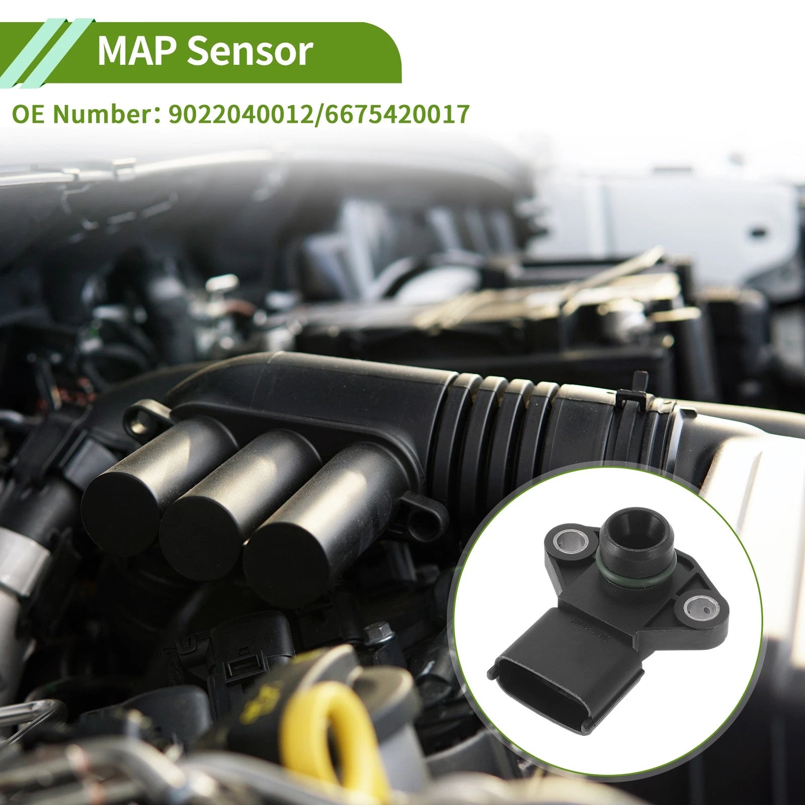 MAP Sensor No.9022040012 for Hyundai I30 (2006–2012)