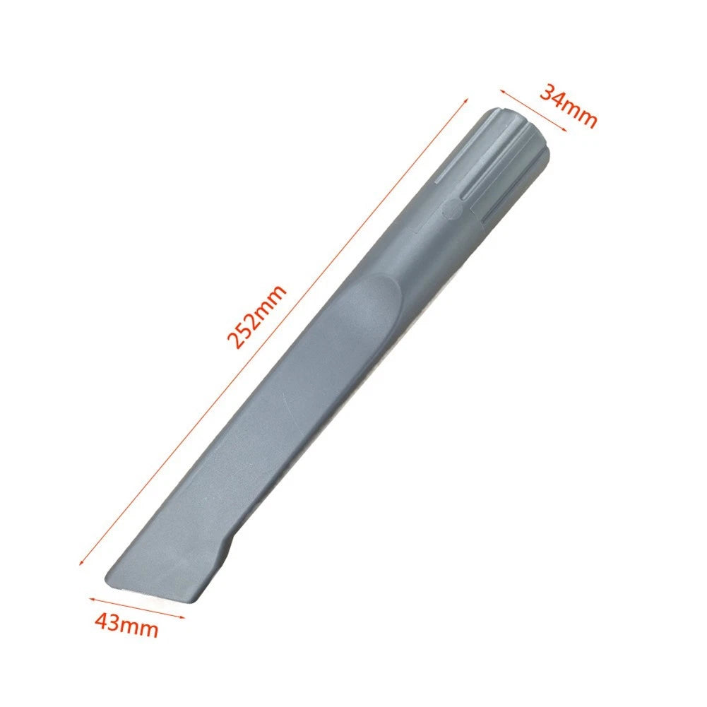 Crevice Nozzle DN 32 for Karcher Puzzi 10/1 8/1 9/1 (252mm, Grey Plastic)