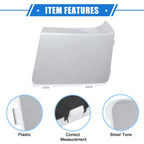 Tow Eye Hook Cover for Subaru Impreza (2010–2014) - Silver Tone