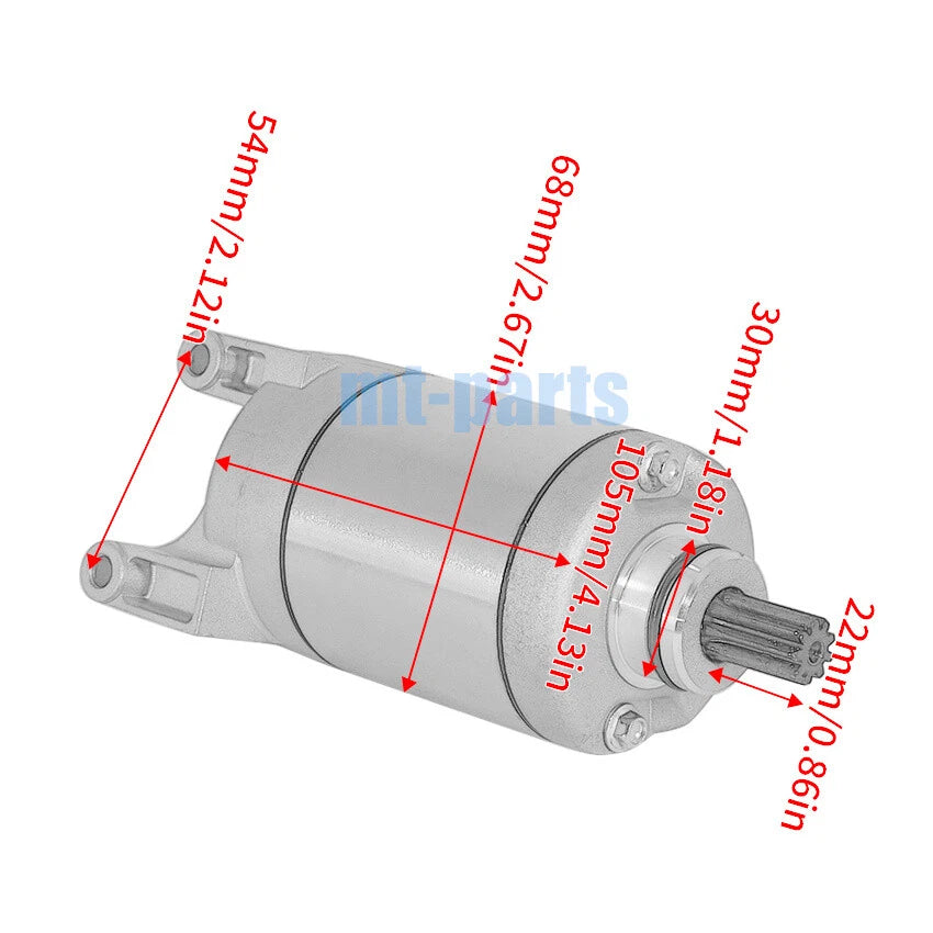 Starter Motor for Adly ATV Supermoto 500 / Hurricane 450 SM (2000–2023) 31200-501-000