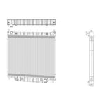 Replacement Plastic Aluminum Radiator for Toyota Hilux (2005–2015)