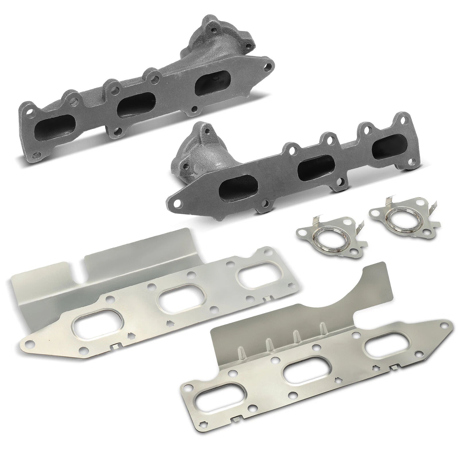 2X Exhaust Manifold with Gasket for Ford F-150 (2011–2016)