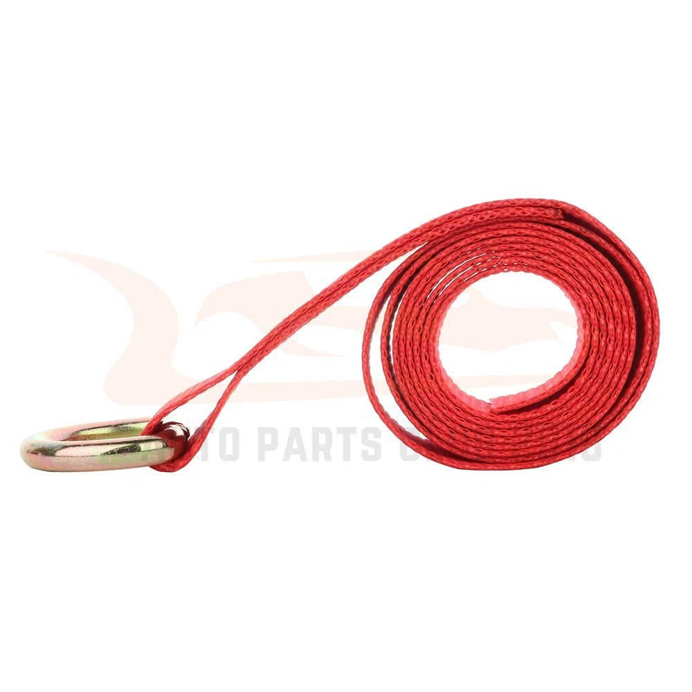 Set of 4 Lasso Straps for Car Hauler Tow Truck Tire Wheel