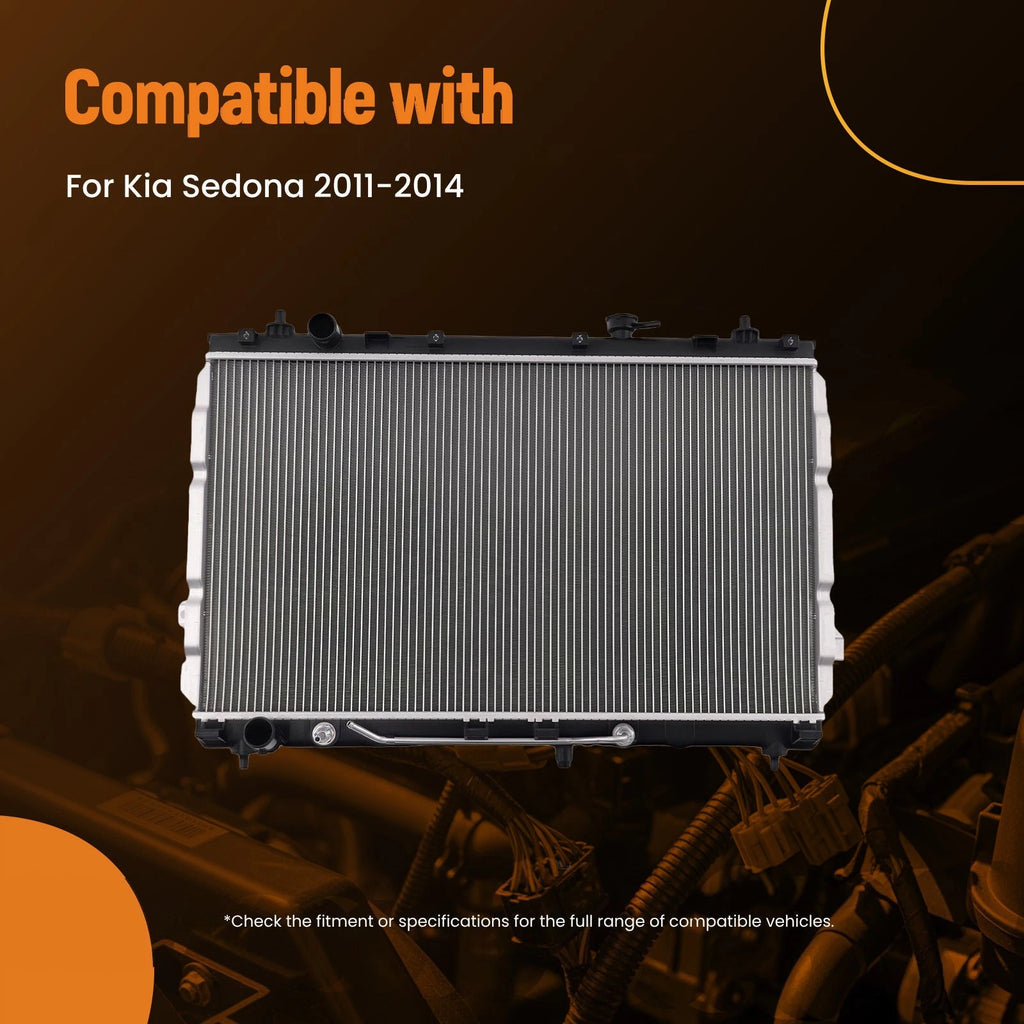 Coolant Radiator Assembly for Kia Sedona (2011-2014)