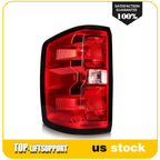 Tail Light for Chevy Silverado 1500 2500 3500HD (2014–2019) Red Housing Left