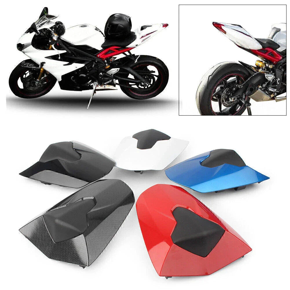 Rear Seat Cover Cowl for Daytona 675 675R (2013-2018) - Blue