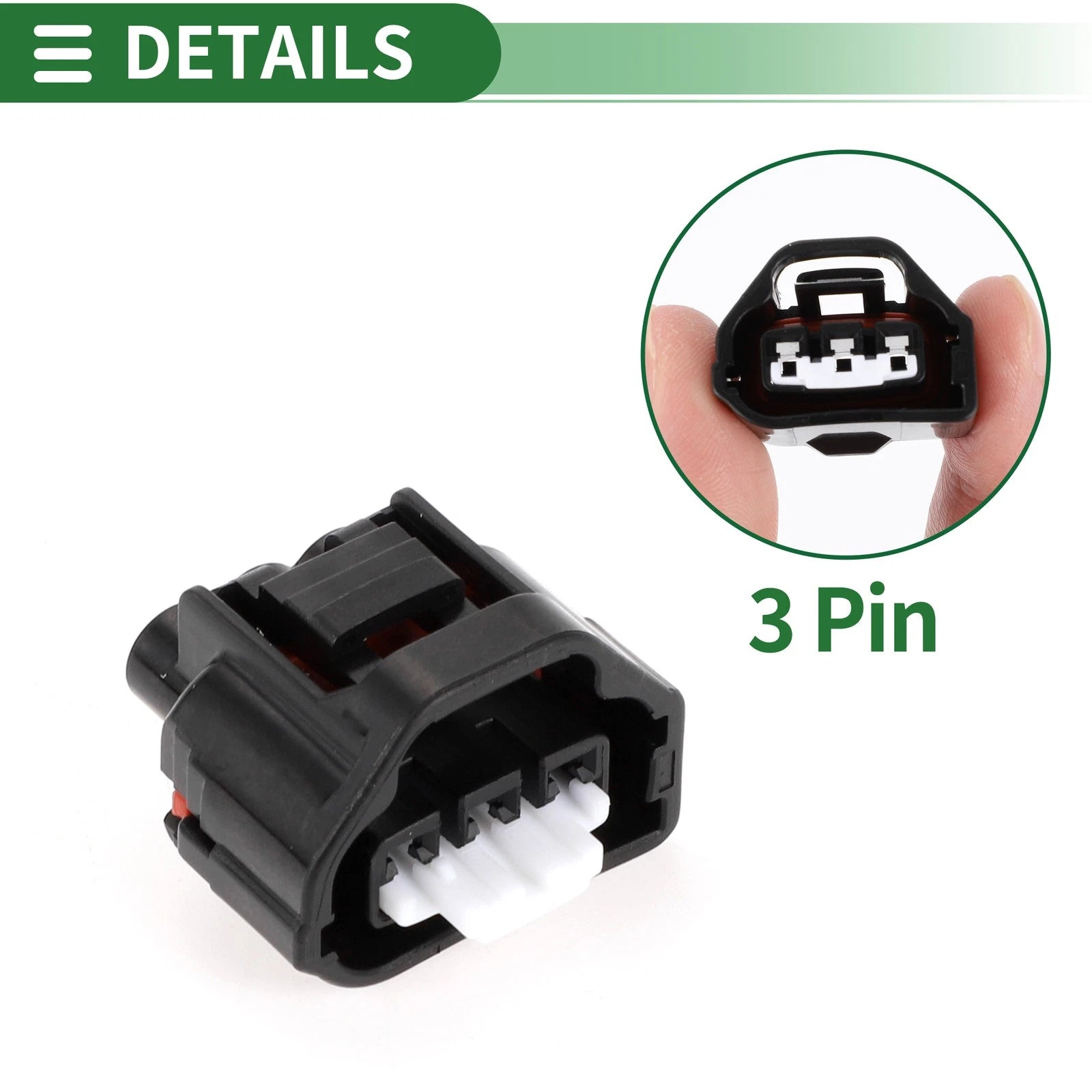 3 Pin Waterproof Sensor Connector Plug Housing for Toyota 