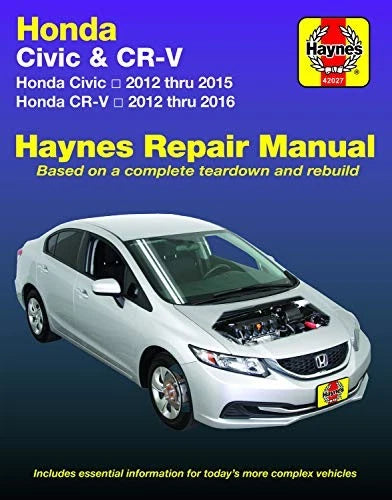 Workshop Manual for Honda Civic & CR-V (2012-2016)