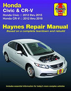 Workshop Manual for Honda Civic & CR-V (2012-2016)