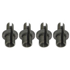 Set of 4 M8 Brake Clutch Cable Adjuster Nuts for ATV Motorcycle