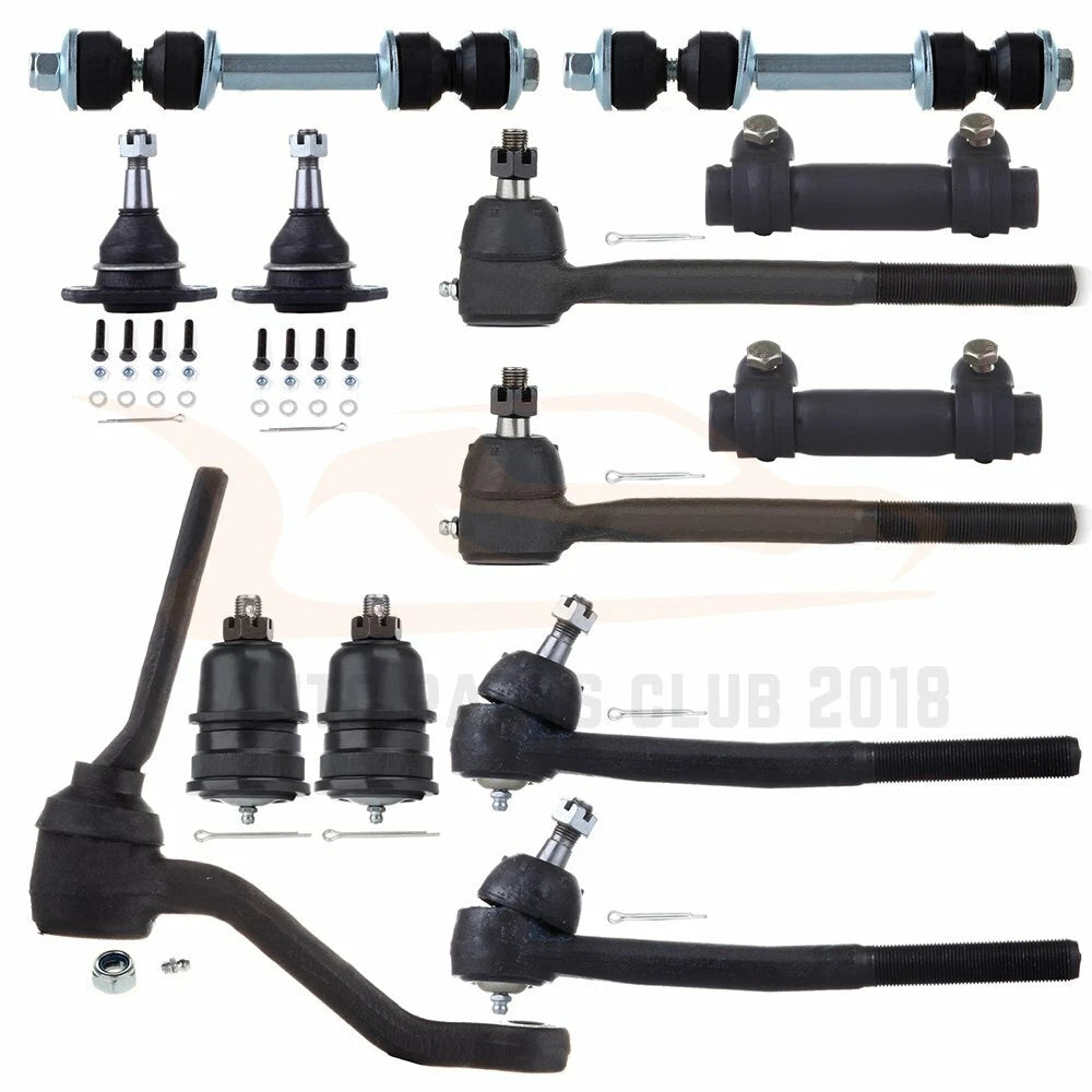 13pcs Suspension Tie Rods End Ball Joints for Chevrolet Caprice (1978–1996)