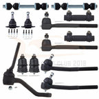 13pcs Suspension Tie Rods End Ball Joints for Chevrolet Caprice (1978–1996)
