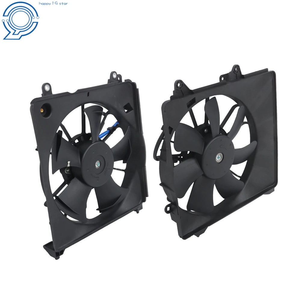 Set of 2 Radiator Cooling Fans for Honda Insight (2010–2014)