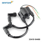 Ignition Coil for Suzuki 2/4T 9.9 15 40HP Outboard (33410-94400, 33410-92L10, 33410-92L11)