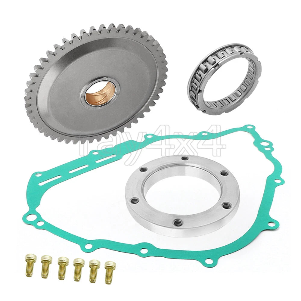 Starter Clutch One-Way Gear Bearing Gasket for Yamaha Viking 700 (2014–2020)