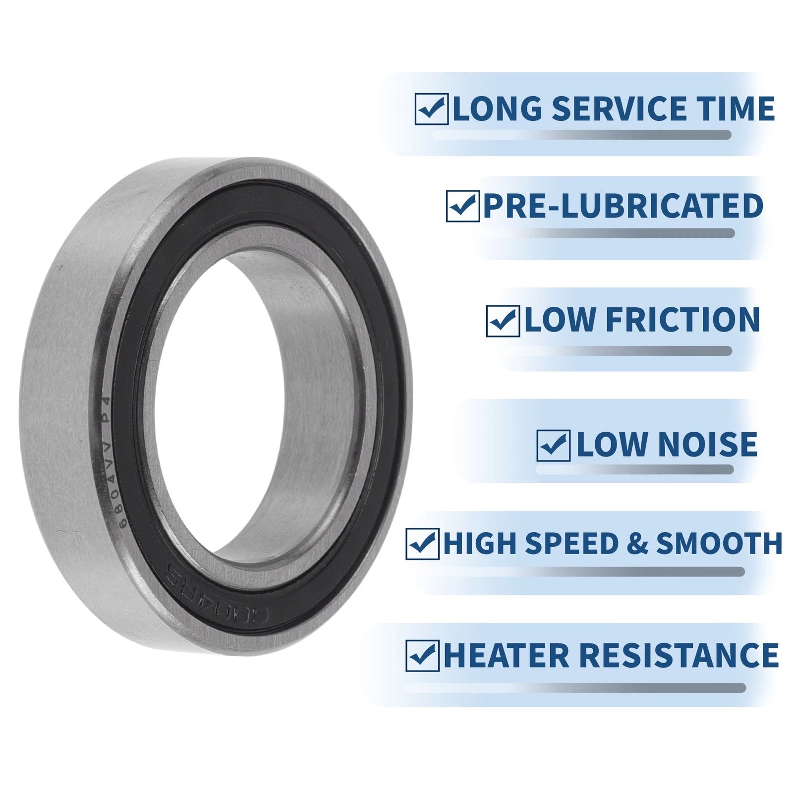 Deep Groove Ball Bearings 6804VV for Various Models (20x32x7mm)