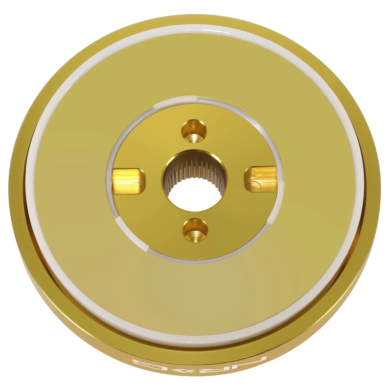 NRG Chrome Gold Steering Wheel Hub Adapter for Mazda RX-7 RX-8 Protege (1986–2010)
