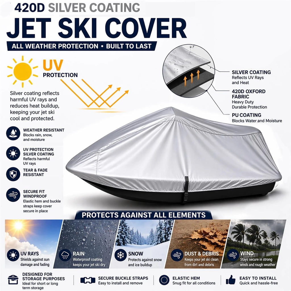 PWC Cover for Sea Doo GTX (1992–1995) 420 Denier