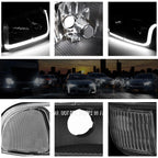 LED DRL Headlight with Bumper Signal Lamps for GMC Sierra/Yukon (1999–2007)
