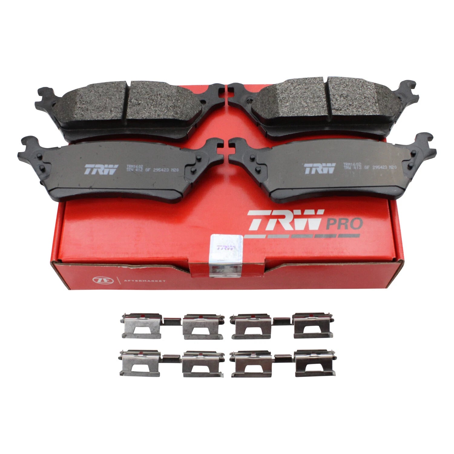 TRW Pro Rear Metallic Slotted Brake Pads for Ford F150 (2015–2023)
