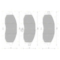 Front Disc Brake Pads Set for Navara D22 4x4 Ute (1997 - 2016)