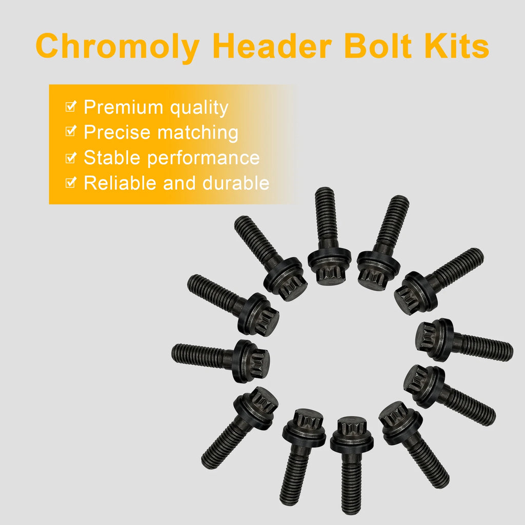 Intake Manifold Bolt Set for Chevy Gen III/LS 4.8 5.3 6.0 6.2L (2000–2023)