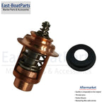 Thermostat 52ºC 126ºF for Tohatsu 2 Stroke M9.9 M25 M30 M35 M40 MD40 MD50