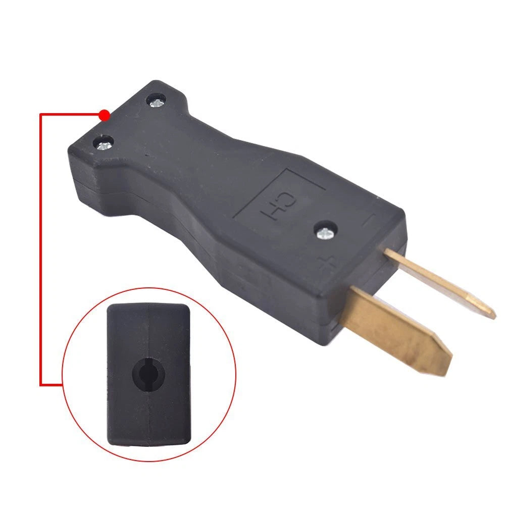 DC Crowfoot Charger Plug for E-Z-GO Club Car Golf Carts (36V/48V)