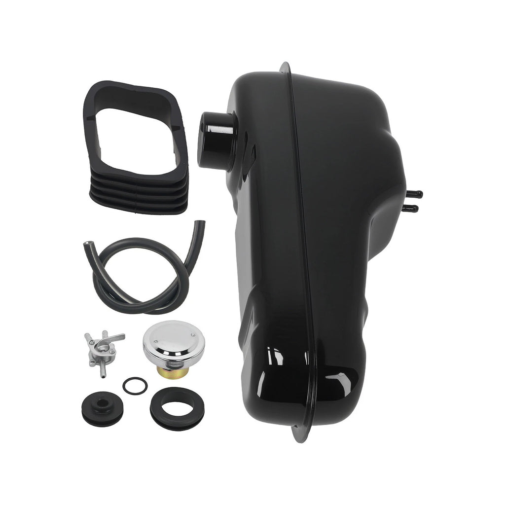 Black Gas Tank with Cap for Honda CT70 (1977–1982)