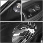 Set of 2 Black Housing Projector Headlights for Lexus ES330 (2004–2006)