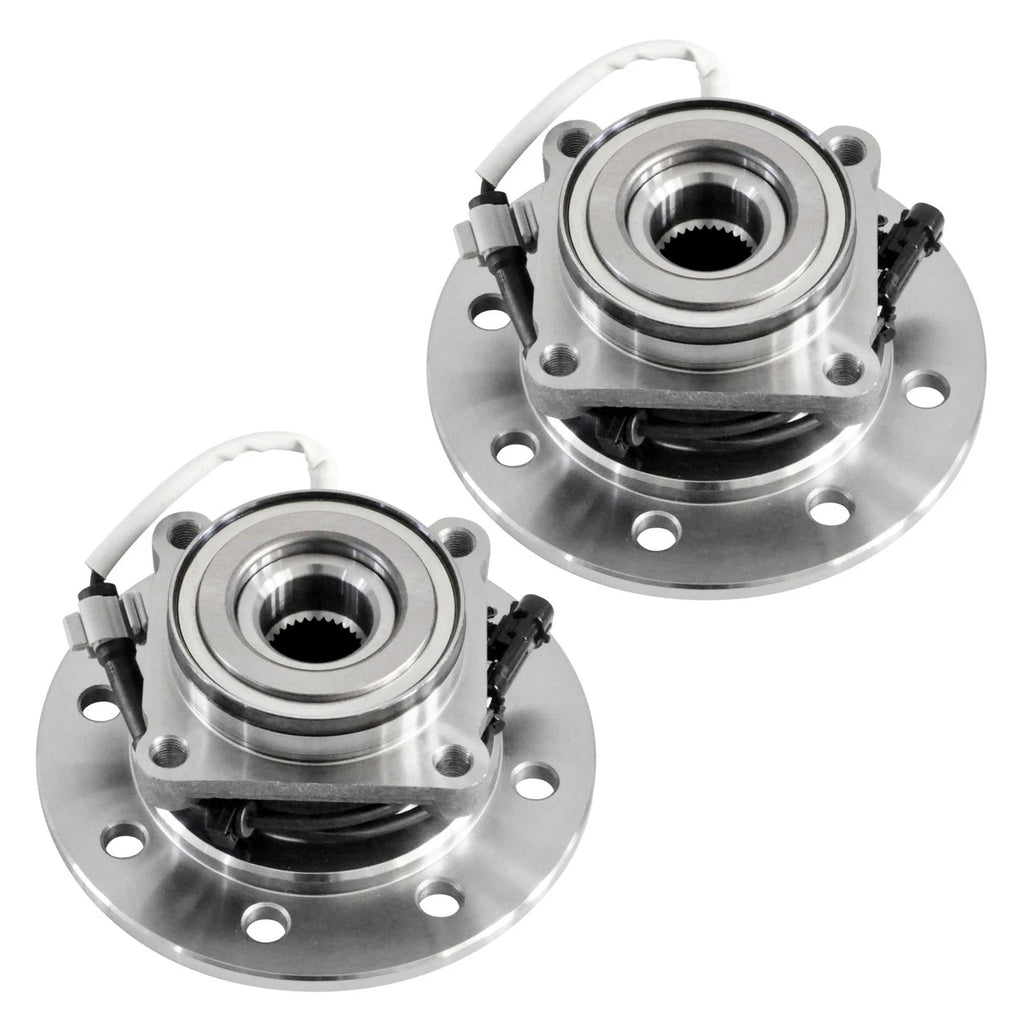 2X Front Wheel Hub Bearing 515041 for Chevy GMC K1500 K2500 K3500 (1996–2000)