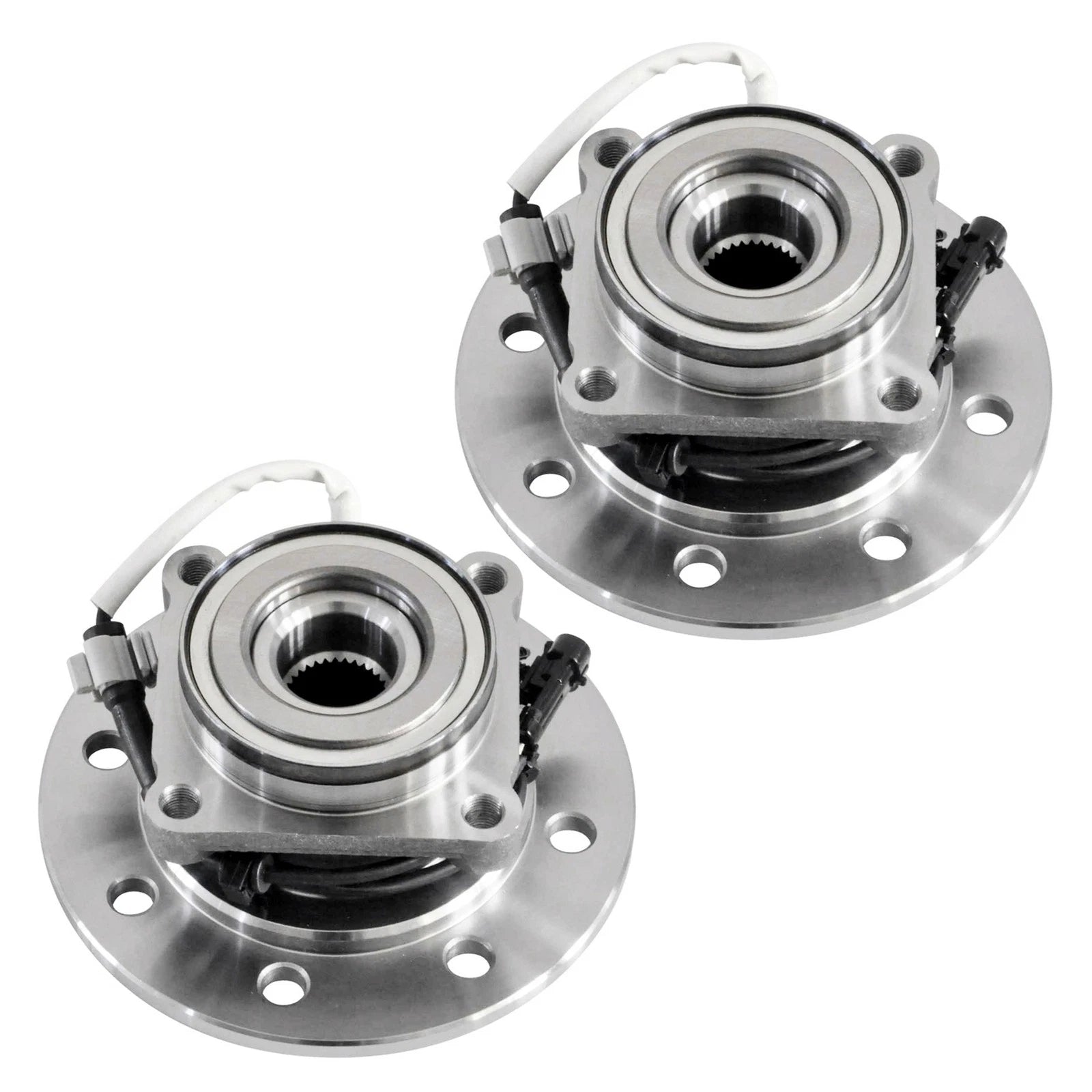 2X Front Wheel Hub Bearing 515041 for Chevy GMC K1500 K2500 K3500 (1996–2000)