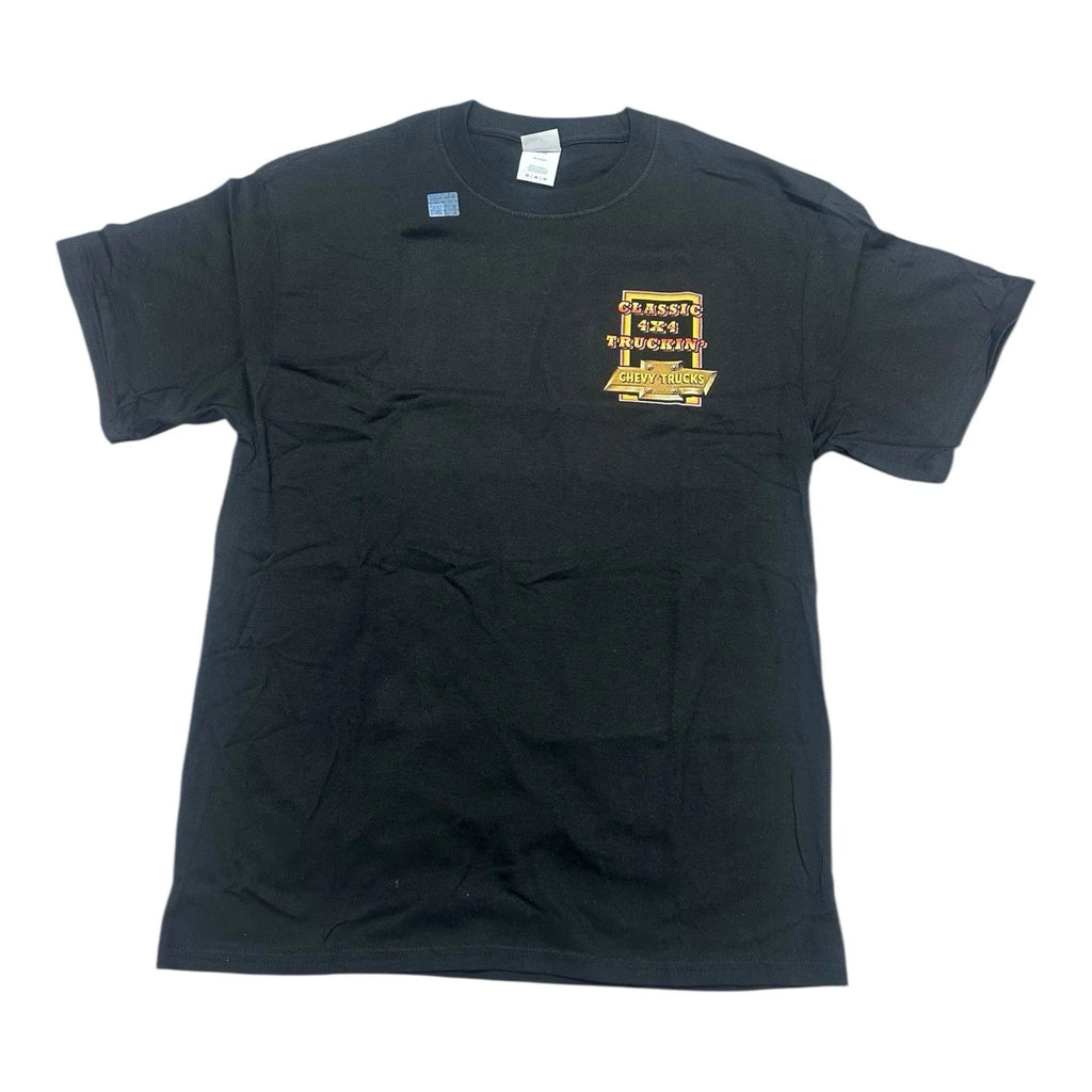 Black T-Shirt Licensed for Chevy Squarebody 4X4 (1973–1987)