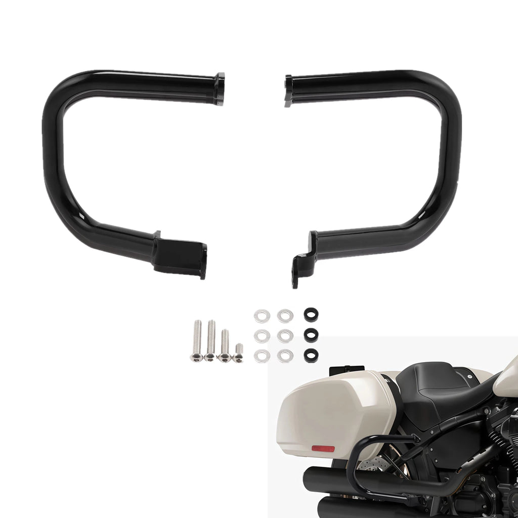 Saddlebag Support Guards for Harley Low Rider El Diablo FXRST FXLRS (2020–2024)
