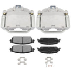 Set of 2 Rear Brake Calipers with Ceramic Pads for Cadillac Escalade EXT