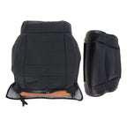 Microfiber Leather Seat Cover for Jeep Wrangler (2007-2012) Black