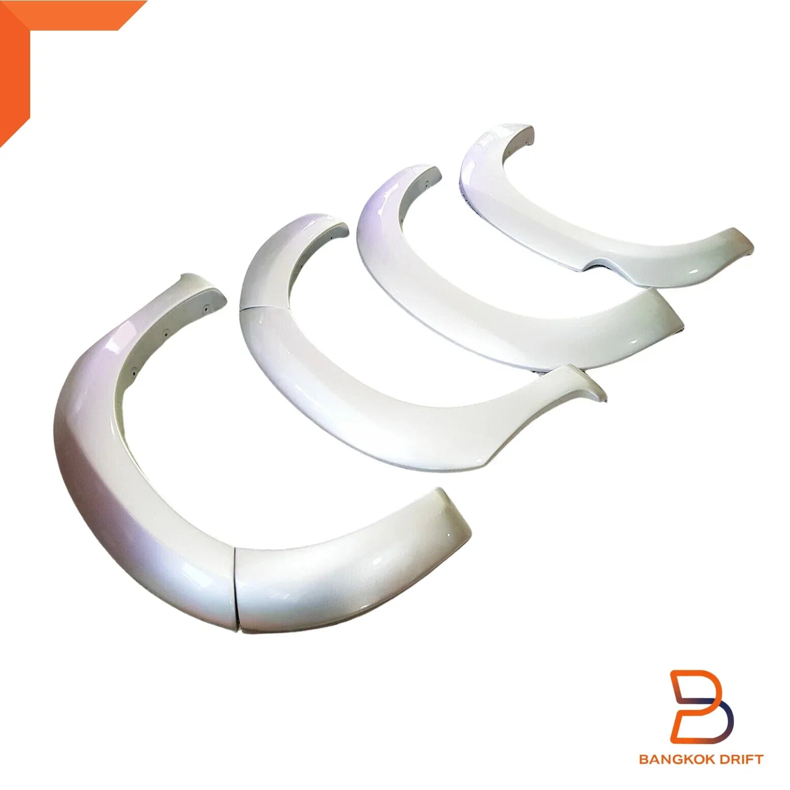 Silver Fender Flare Wheel Arch for Toyota Hilux Ute Vigo Champ (2011-2015)