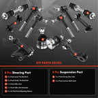 12x Front Side Sway Bar Link for Chevrolet Tahoe GMC Yukon (2000–2006)