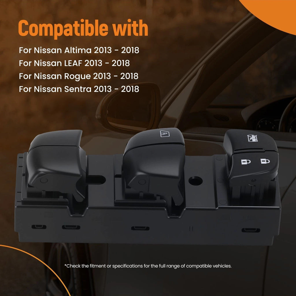 Front Left Master Switch for Nissan Altima Rogue (2013–2018)