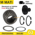 Rear Drive Shaft Coupling & Damper for Yamaha Grizzly Kodiak Rhino Viking (2000–2023)